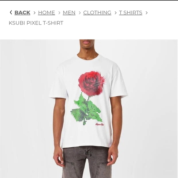 Ksubi NWTs Pixel Biggie Short Sleeve Tee - Picture 5 of 10